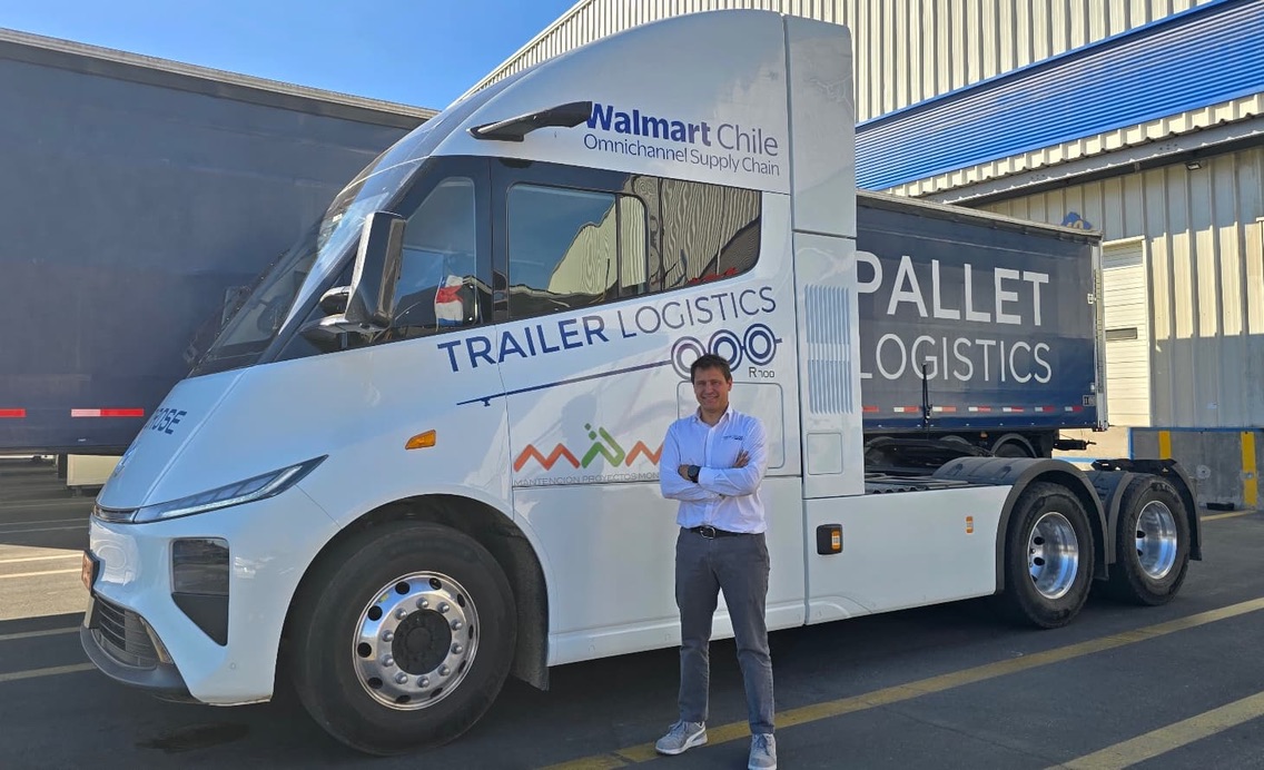 Windrose E700 — Walmart Chile Omnichannel Supply Chain deployment