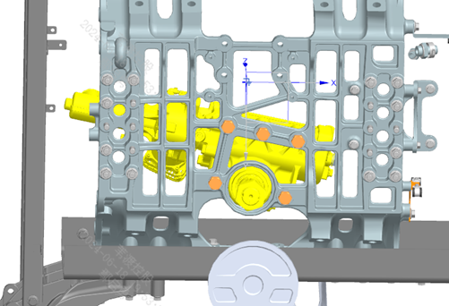 EHPSLifting to subframe position