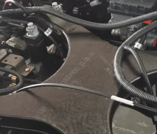 Connector sealant application detail
