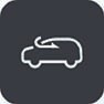 A black car icon, symbolizing a vehicle, is depicted in a simple, minimalistic style. AI-generated content may be incorrect.
