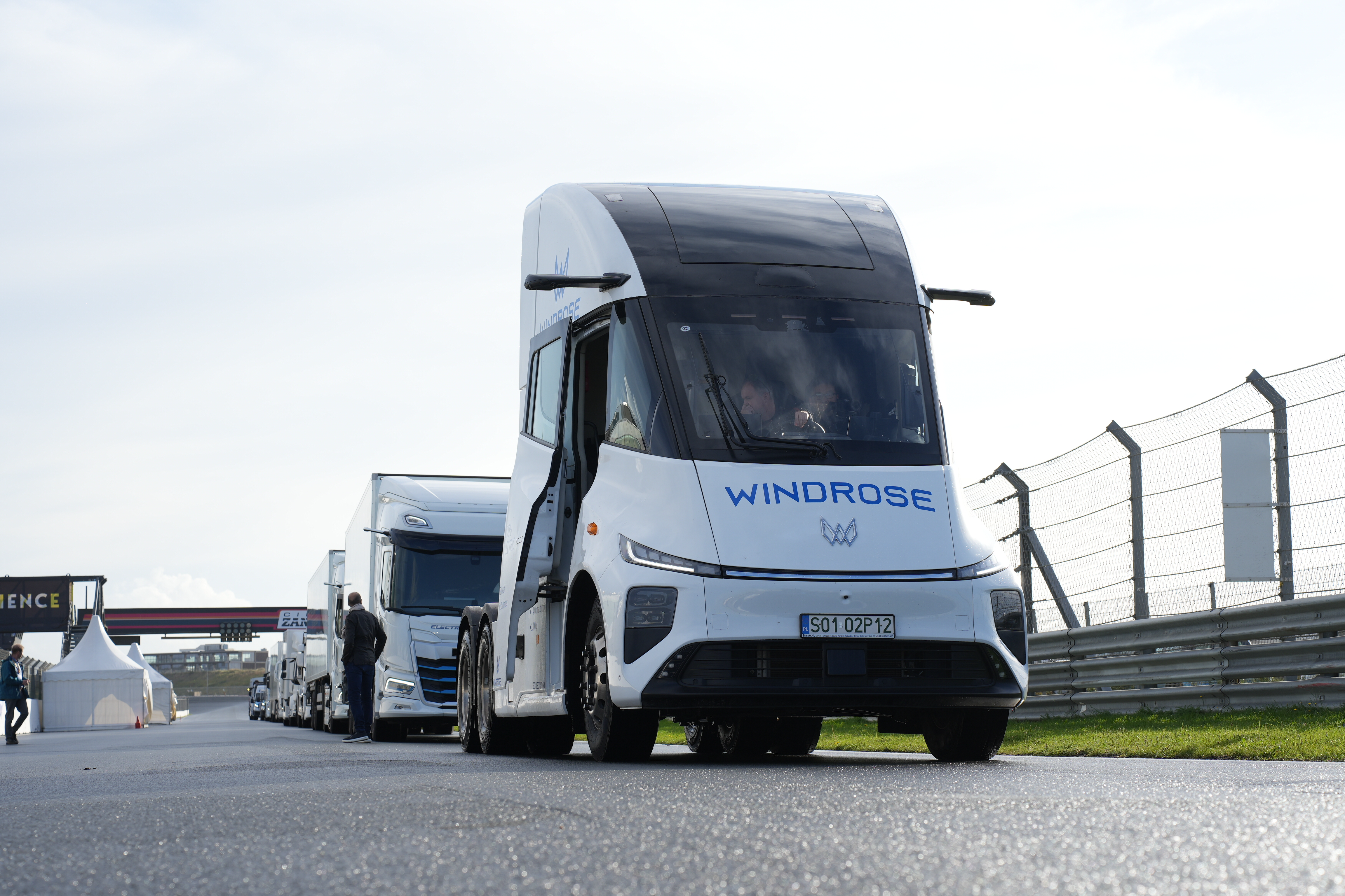 Windrose Technology EV truck turned heads at the E-Truck Experience TTM.nl magazine event