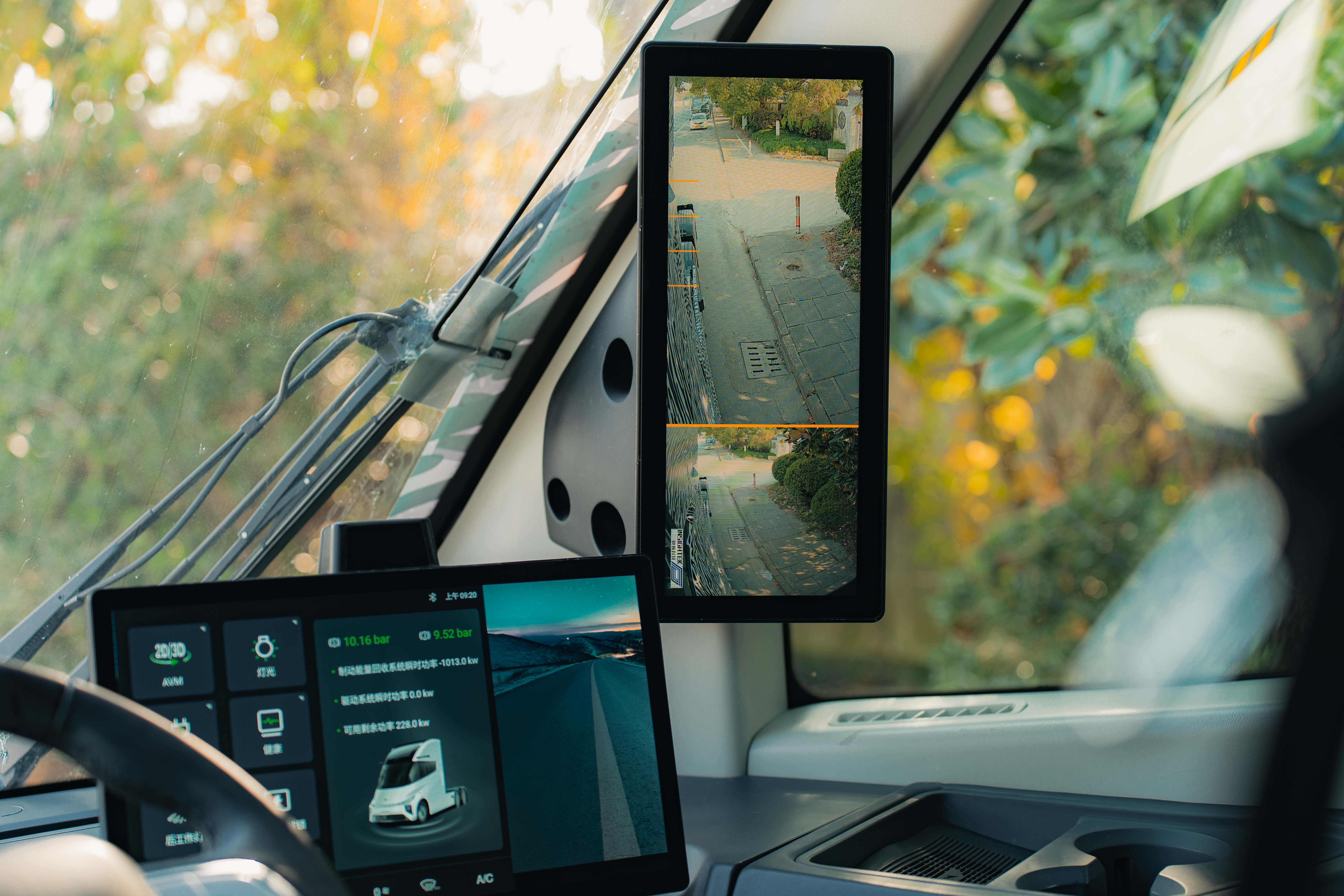 Windrose interior camera mirror